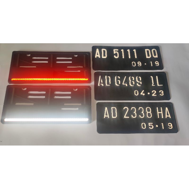 Plat Nomor Standar Plat Nomor Baut Tanam Plat Nomor Mika Carbon