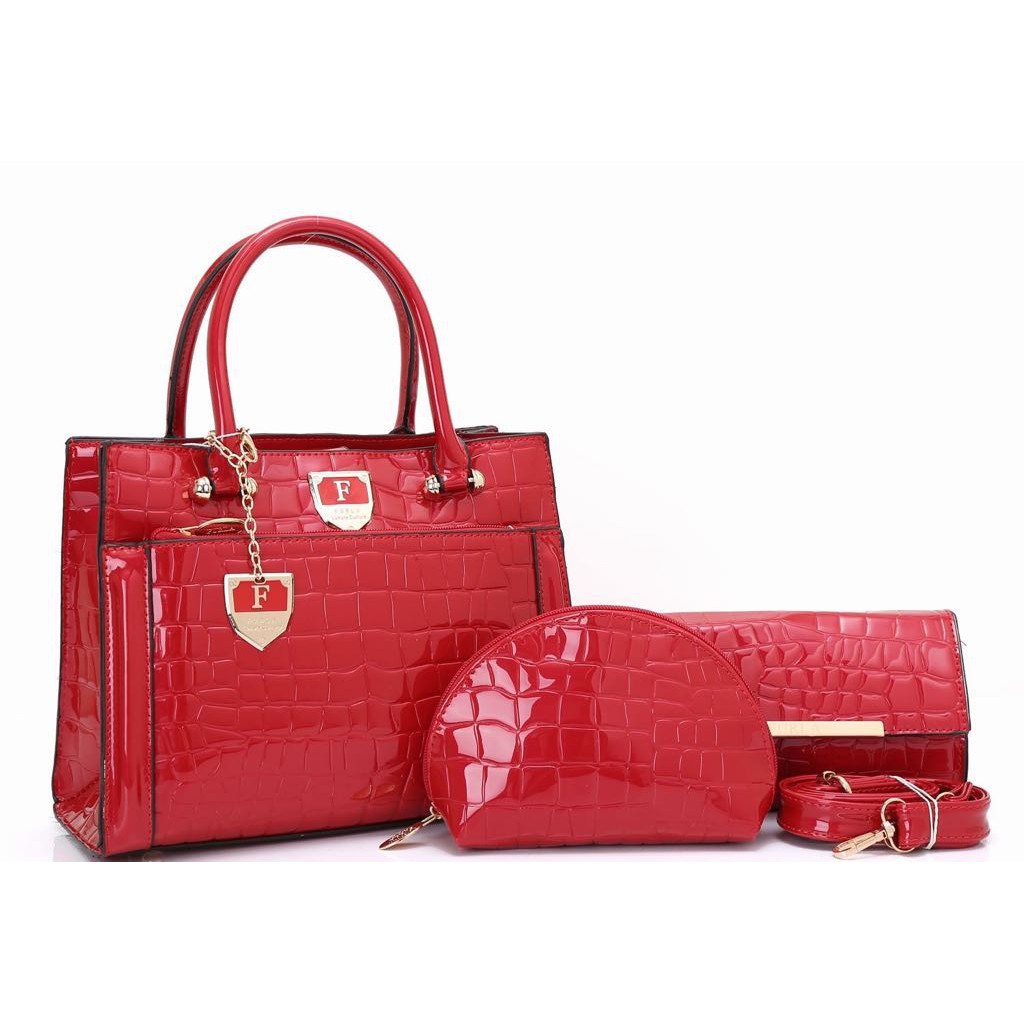 PROMO!! Tas Fashion Furla set 3in1 #SC #Furla #PROMO 