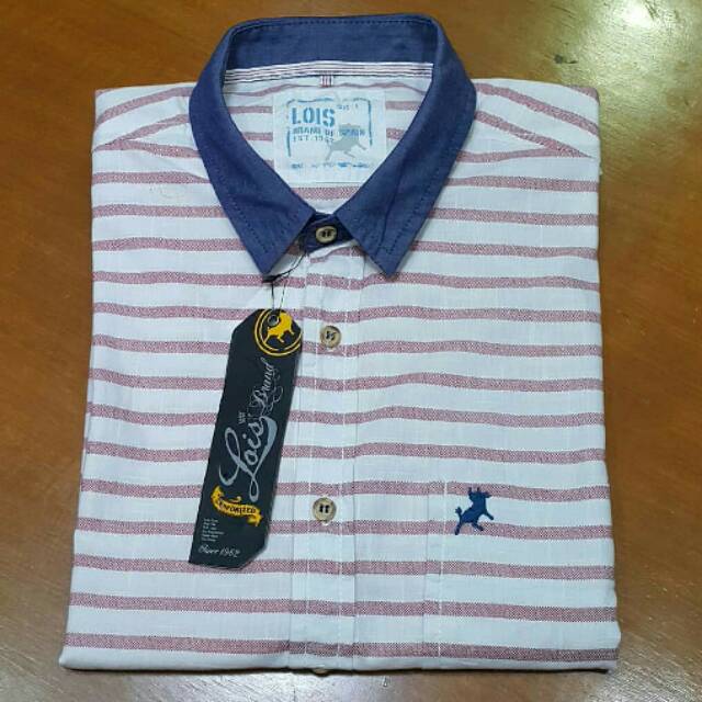 Lois jeans original kemeja pria