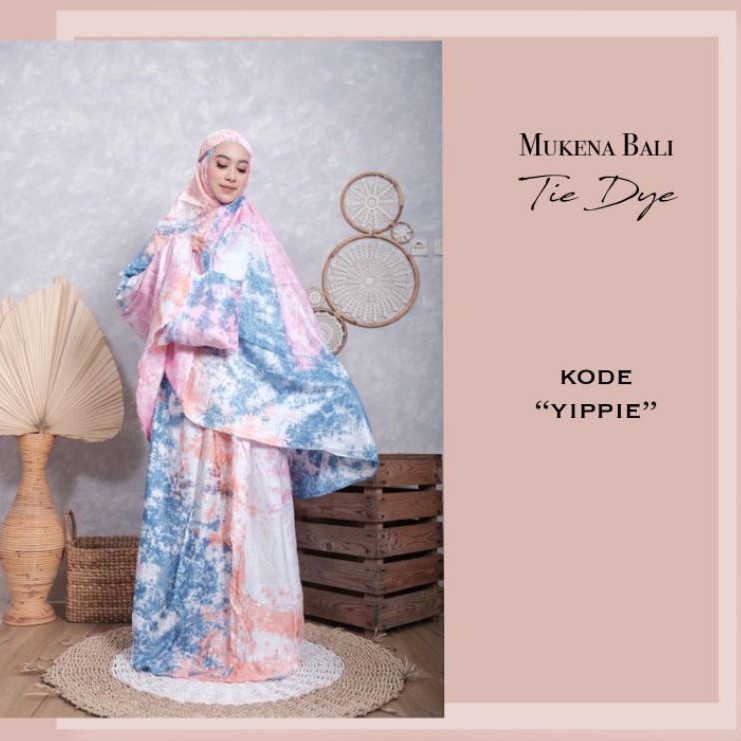 [FREE GIFT ]MUKENA TIE DYE / MUKENA RAYON SEMBUR