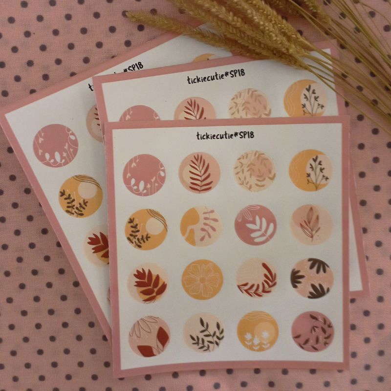 

Sticker Tickie cutie #SP18 aesthetic circle art nature