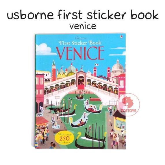 

Zoetoys Usborne First Sticker Book - Diggers | Buku Edukasi Anak