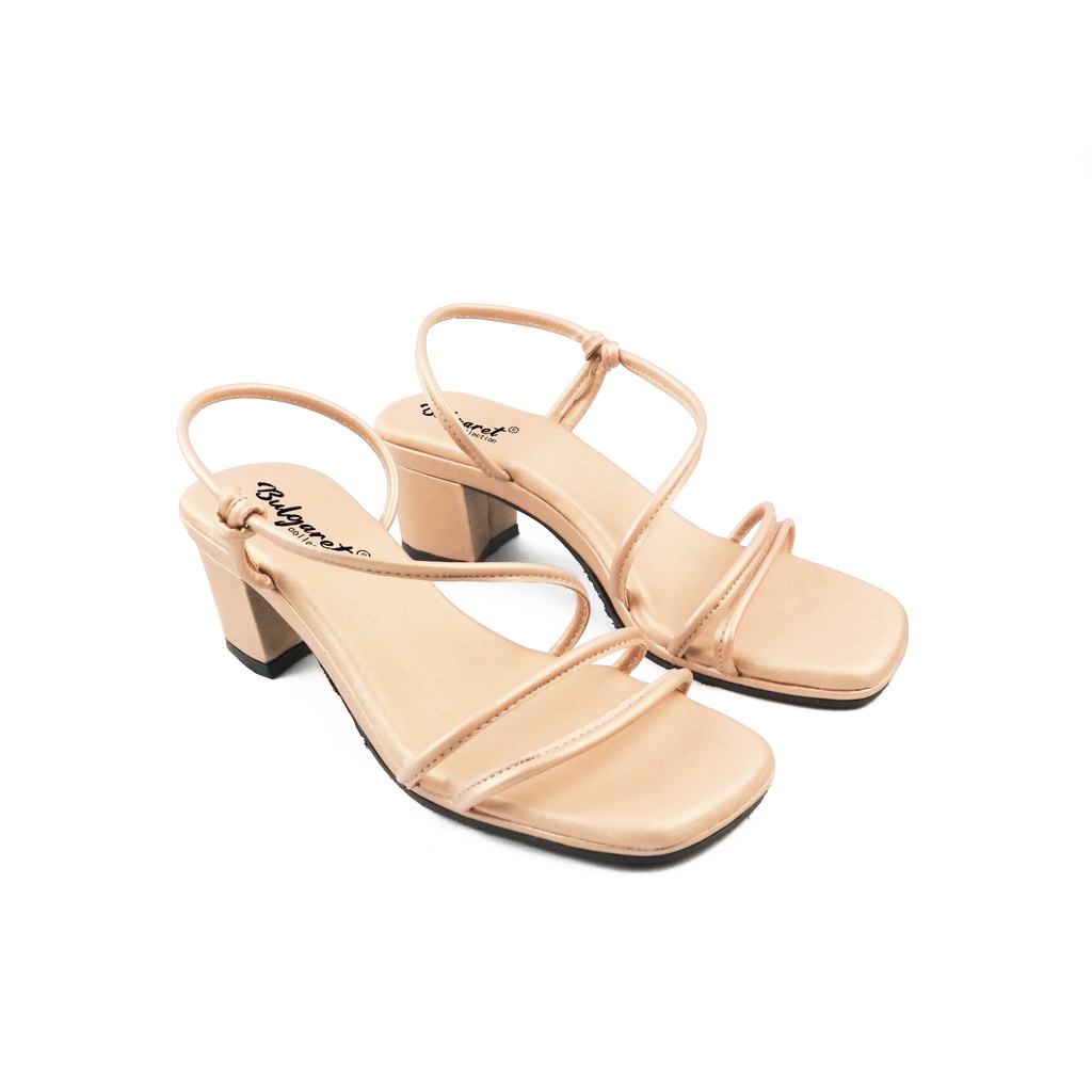 Sandal Heels Wanita Strap Tali Belakang MC-R 88