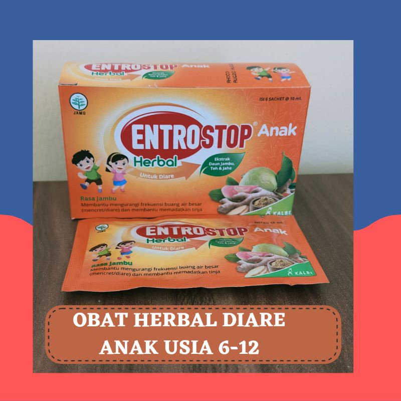 ENTROSTOP ANAK HERBAL OBAT DIARE PERSCHT