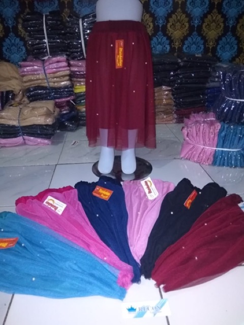 Rok tutu mutiara anak