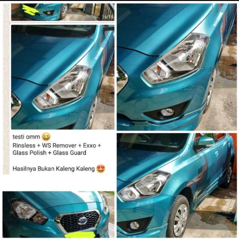 Pengkilap/pelindung/poles/coating/pelapis/spray/wax/cat body/mobil/motor/Nano Ceramic Coating/EXXO COATING/Original By Microtech