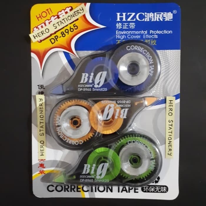 

Tipex Kenko - Refill Tipex Tombow - Correction Tape Correction Tape Hz Set 3 Pcs 25 M X 5 Mm Dp-8965