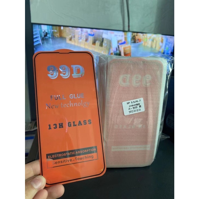 TEMPERED GLASS FULL LEM REALME NARZO 50i REALME NARZO 50A