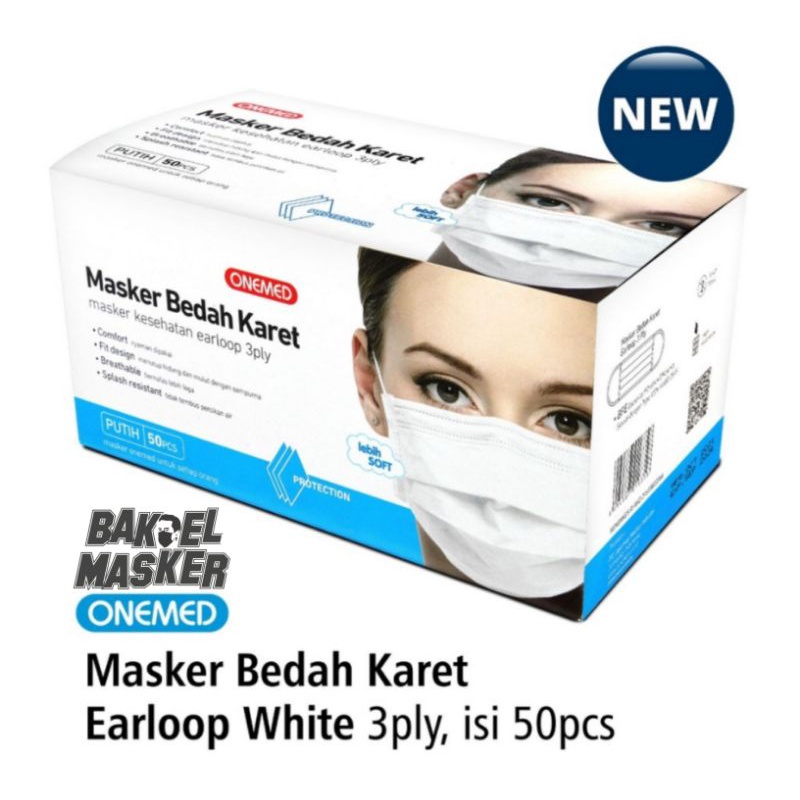 ONEMED MASKER BEDAH/MASKER MEDIS