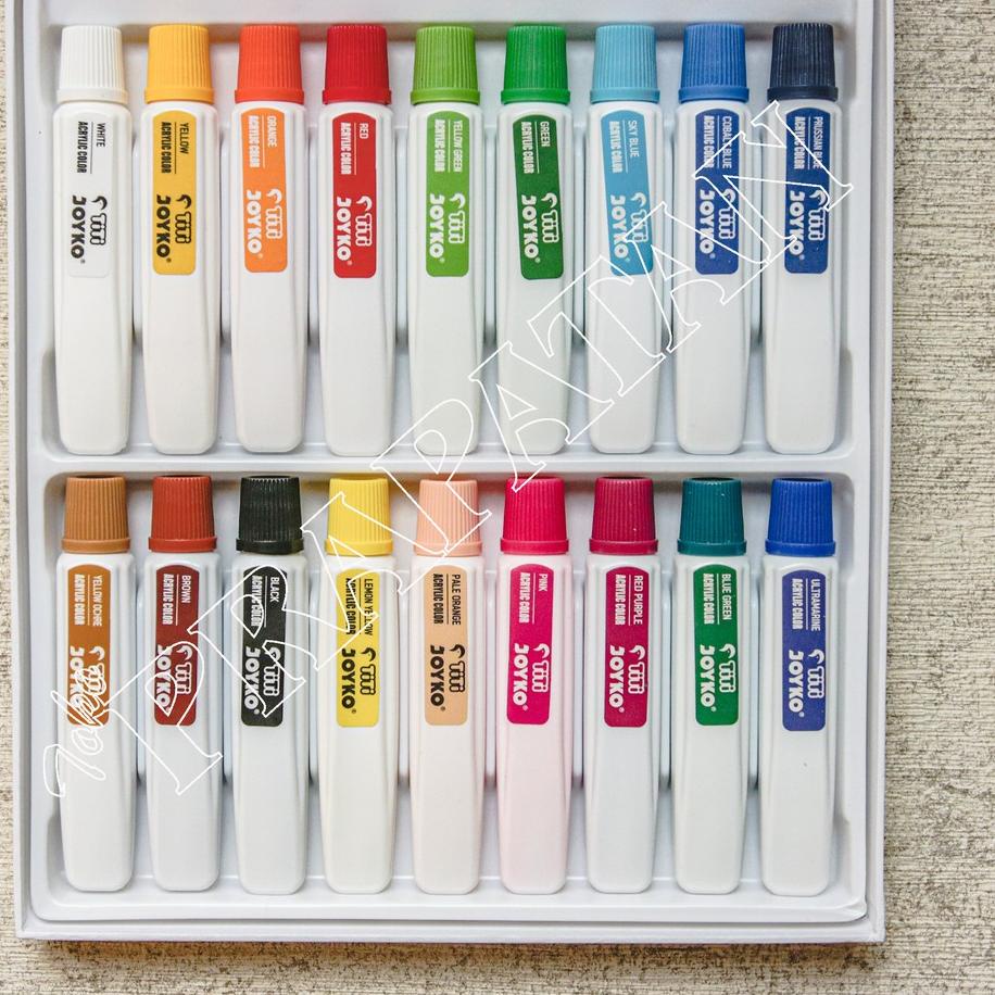 

↚ Titi Acrylic Paint / Cat Akrilik Titi set (18x12ml) ↭