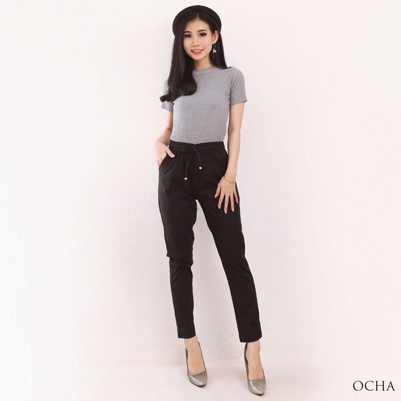 OCHA PANTS - Celana Panjang Wanita / Celana Joger Wanita