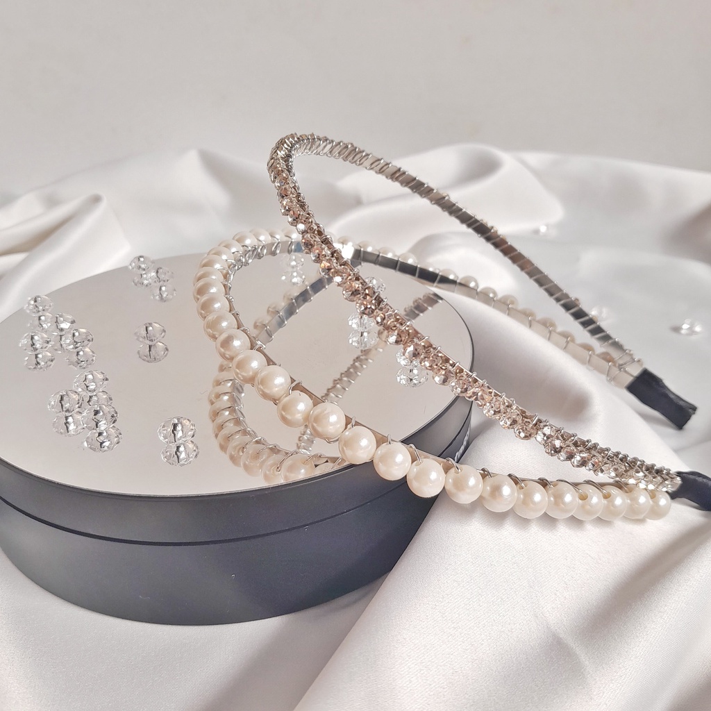 BANDO BANDANA BLINK KOREA KRISTAL / BANDO MUTIARA KRISTAL ALA KOREA