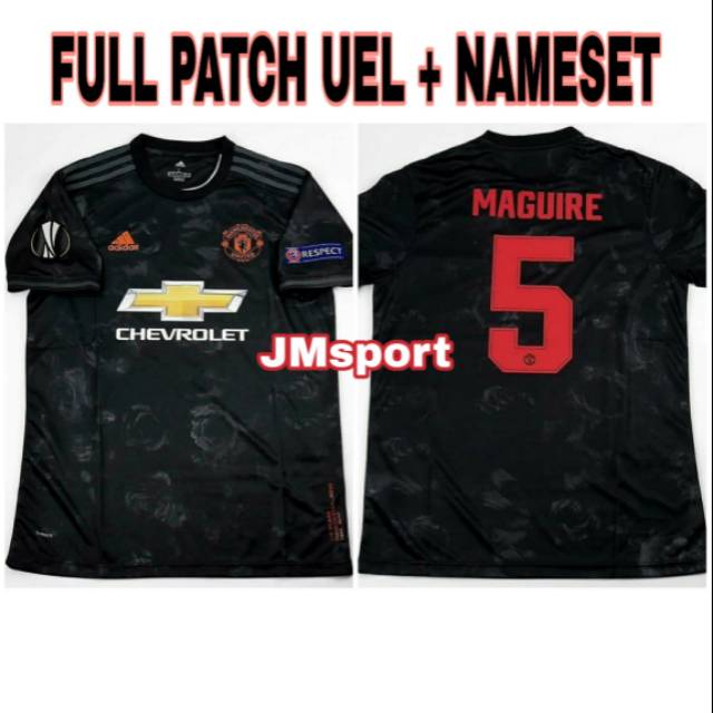 JERSEY BOLA MU 3RD 2019/2020 + NAMESET + PATCH UEL GRADE ORIGINAL