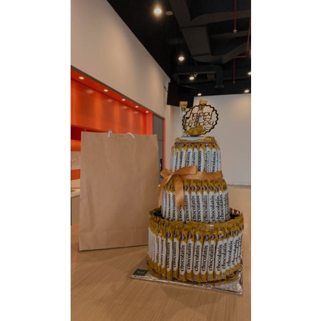 

Bucket Snack Custom cake