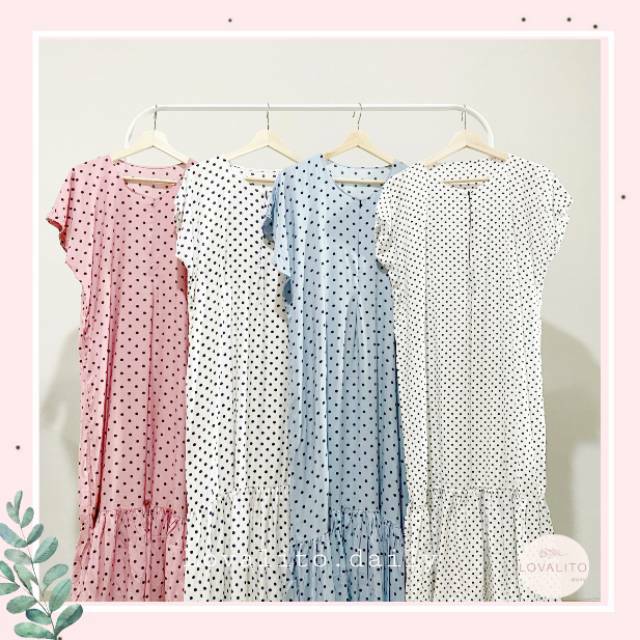 DASTER RUFFLE BUSUI PANJANG / DASTER HABEL PANJANG