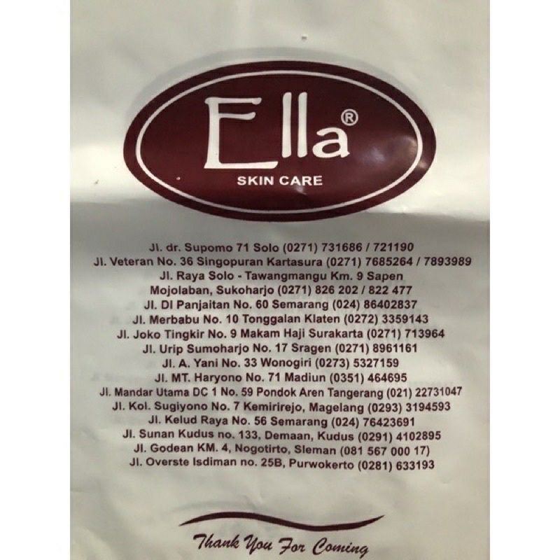 ELLA SKINCARE M3NF M2NF M1NF Night cream