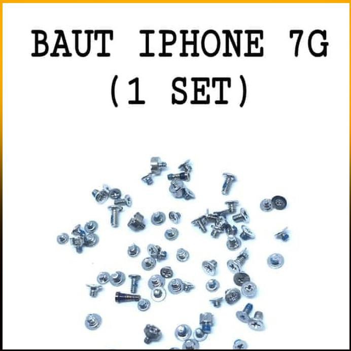 SPARE PART HANDPHONE BAUT IPHONE 7 IPHONE 7G 1SET BB084
