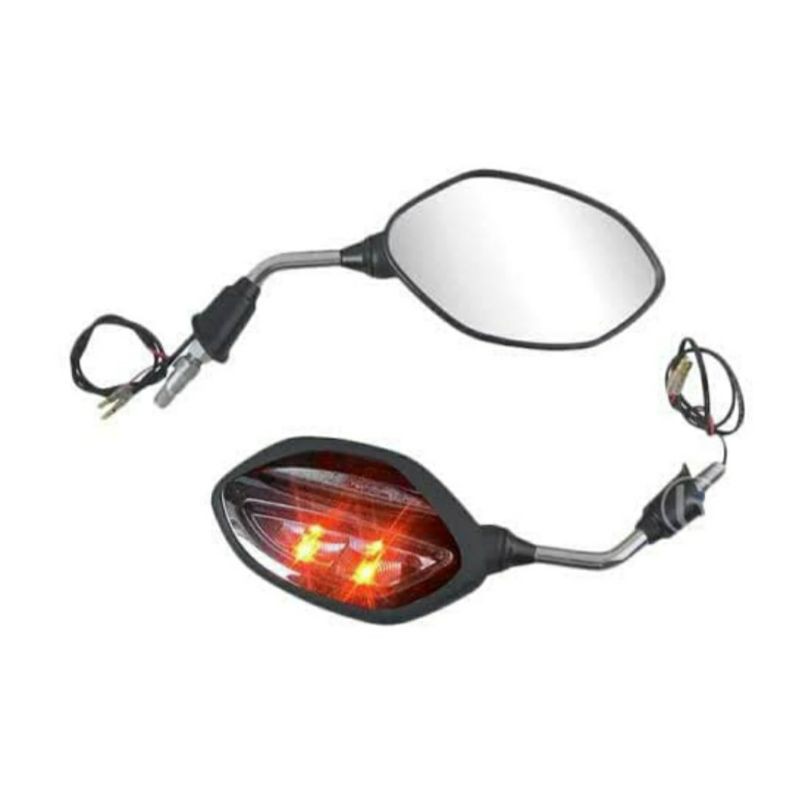 Kaca Spion Lampu Sein Sen Sign Ritting LED Vario Beat Scoopy Spacy Ori Sepasang