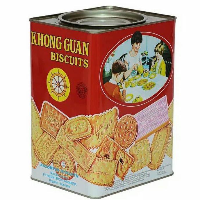 

KHONG GUAN ASSORTED RED SEGI / KHONG GUAN KALENG BESAR 1600 GRAM