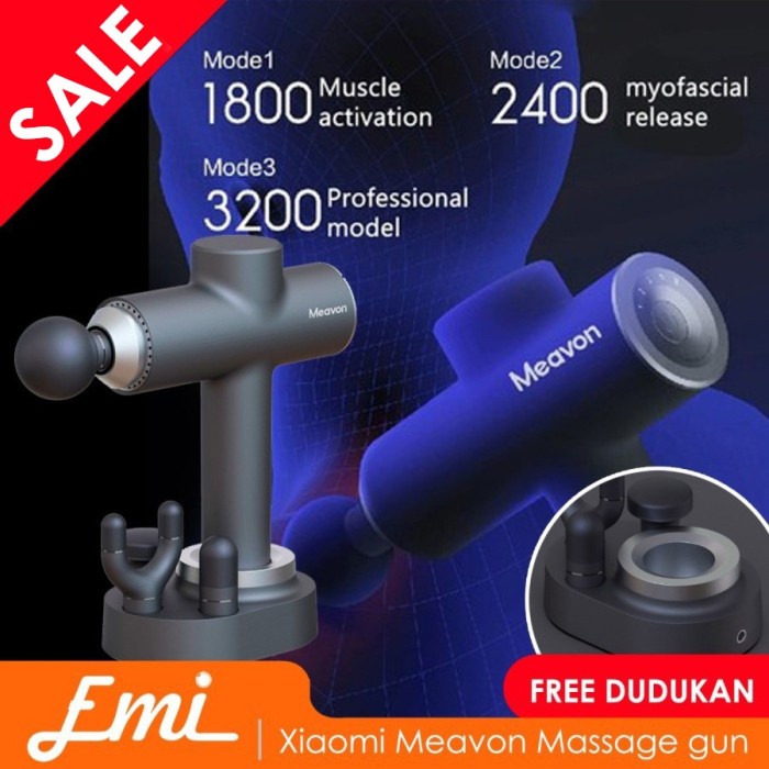 Alat Pijat - Xiaomi Meavon Massage Gun Xiaomi Massager Gun / Alat Pijat