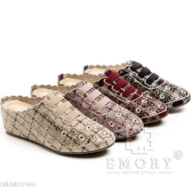 EMORY 28EMO1986 / WEDGES SANDAL 5cm/ ORIGINAL BRANDED