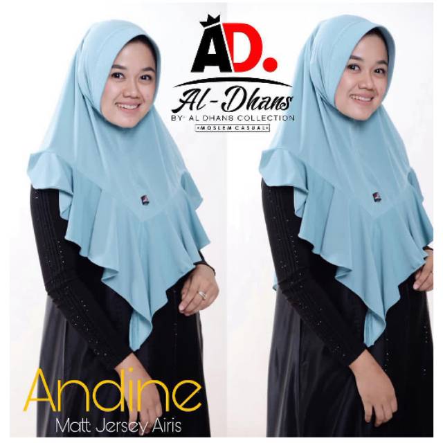 Hijab andin by aldhans/hijab murah /hijab glosir /hijab instan