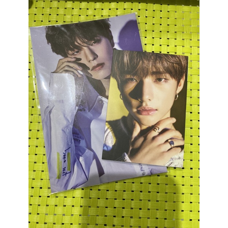 pob yellow wood hyunjin & seungmin