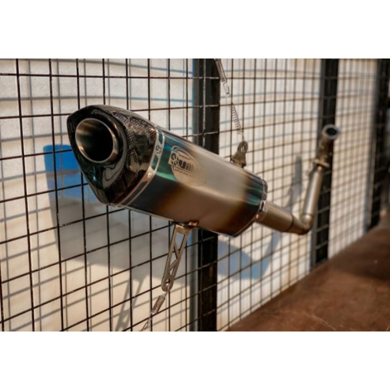 KNALPOT VILLAN XMAX FORZA TYPE MV1 BLUE