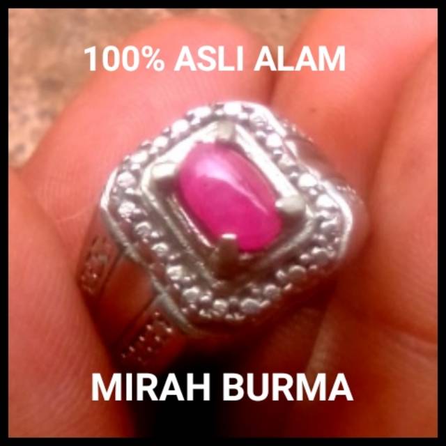 PINK RUBY BURMA ORIGINAL UNIK KARAKTERISTIK WARNA SPECIAL
