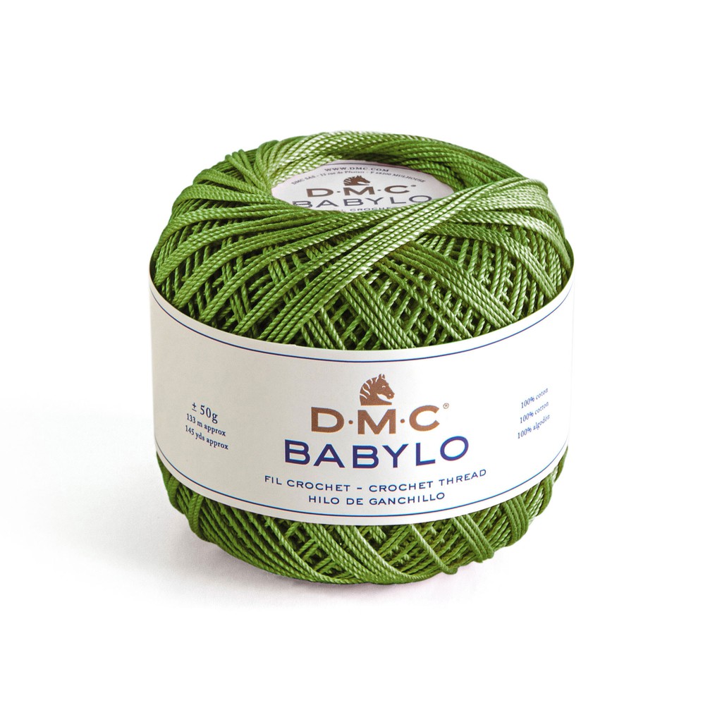 Benang Crochet DMC Babylo 50 Gram - 3346 - Hunter Green Hijau