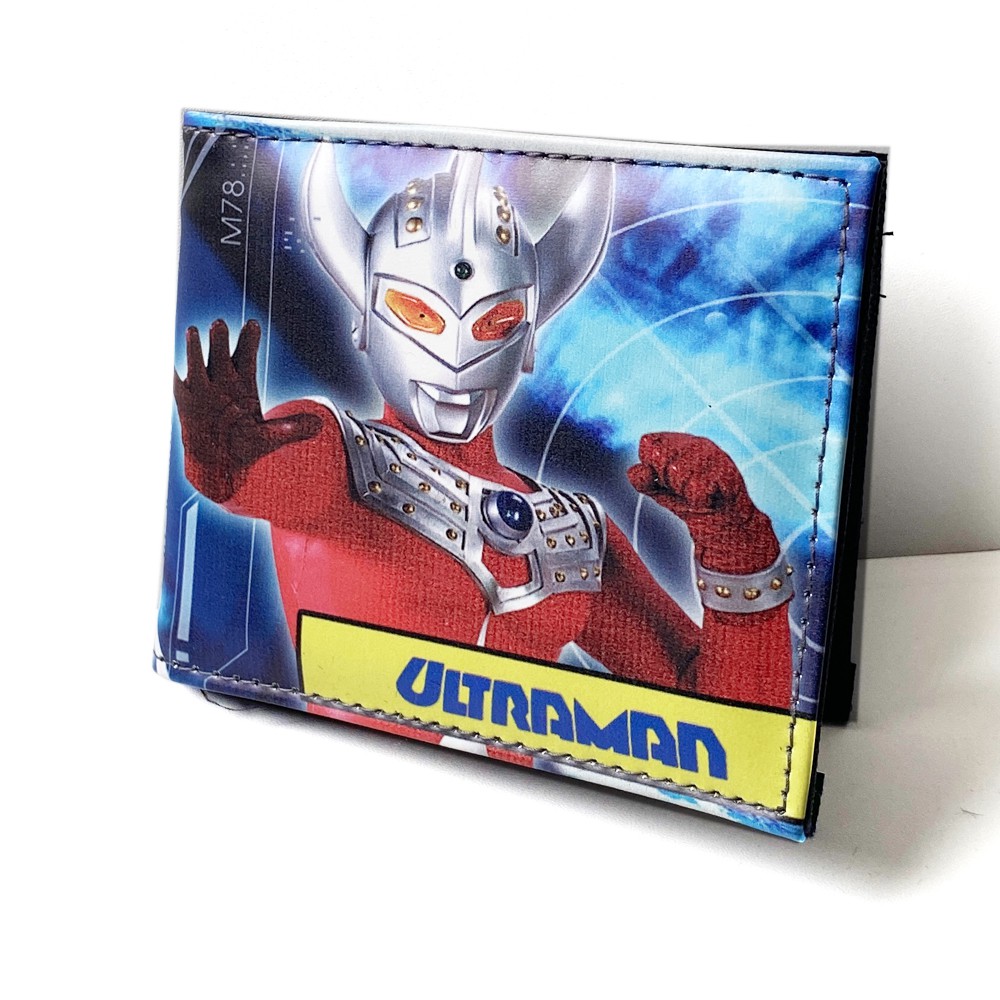 SHOPEE 6.6 SUPER SALE!! Dompet Anak Karakter Ultraman UT-2021 Dompet Anak Laki-laki Kulit Sintetis + BOX