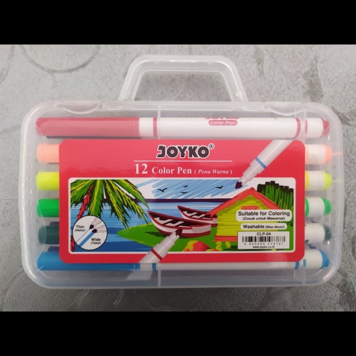 

Cuci Gudang Colour Pen Joyko Clp-04 - Spidol Warna - Pena Warna Sale!!!