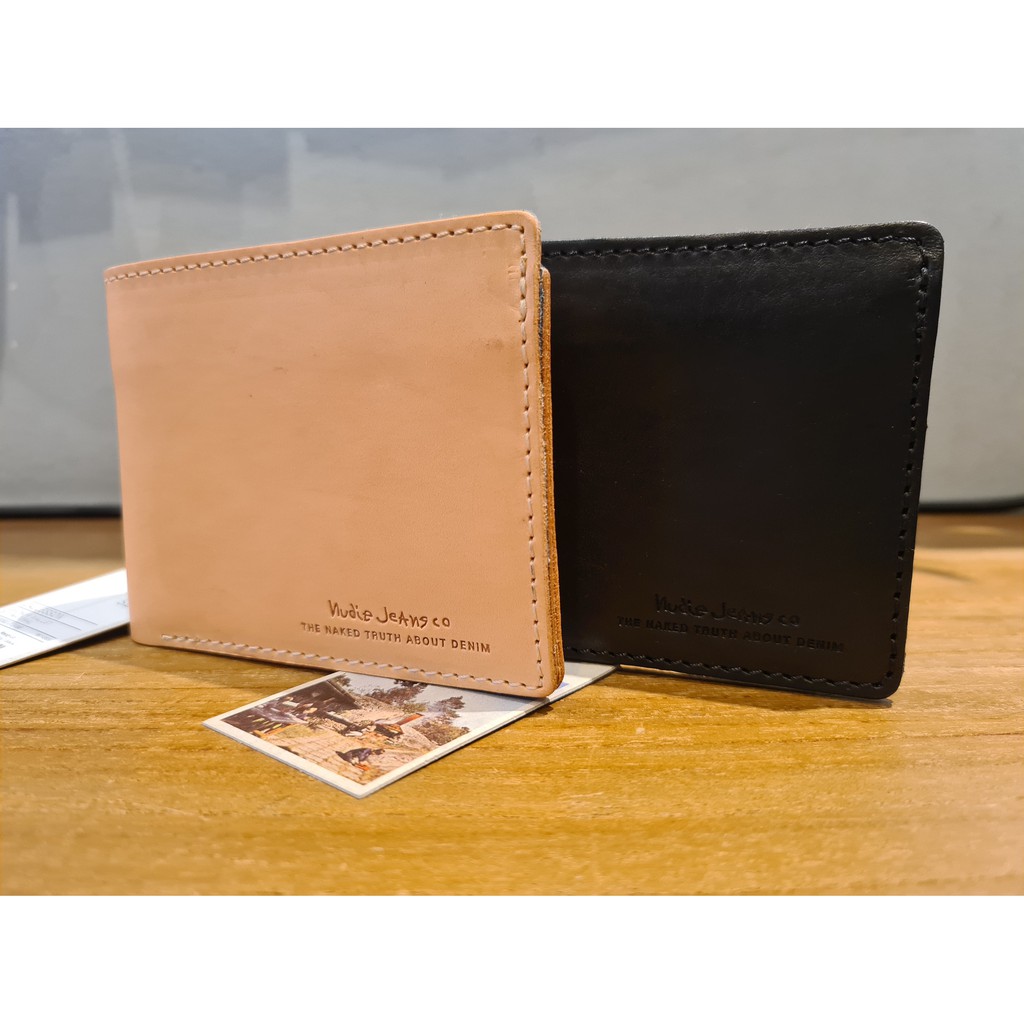 Nudie Jeans Callesson Bifold Leather Wallet