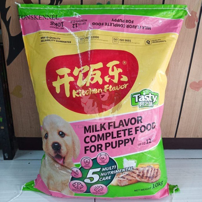 KITCHEN FLAVOUR BREEDERS CHOICE TASTY MILKY PUPPY 10kg MAKANAN ANAK ANJING