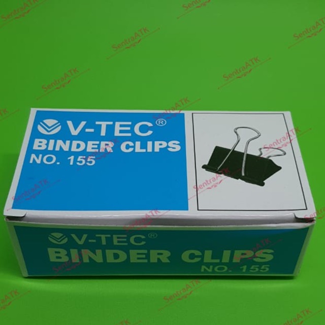 

V-TEC Binder Klip no 155 (12pcs)