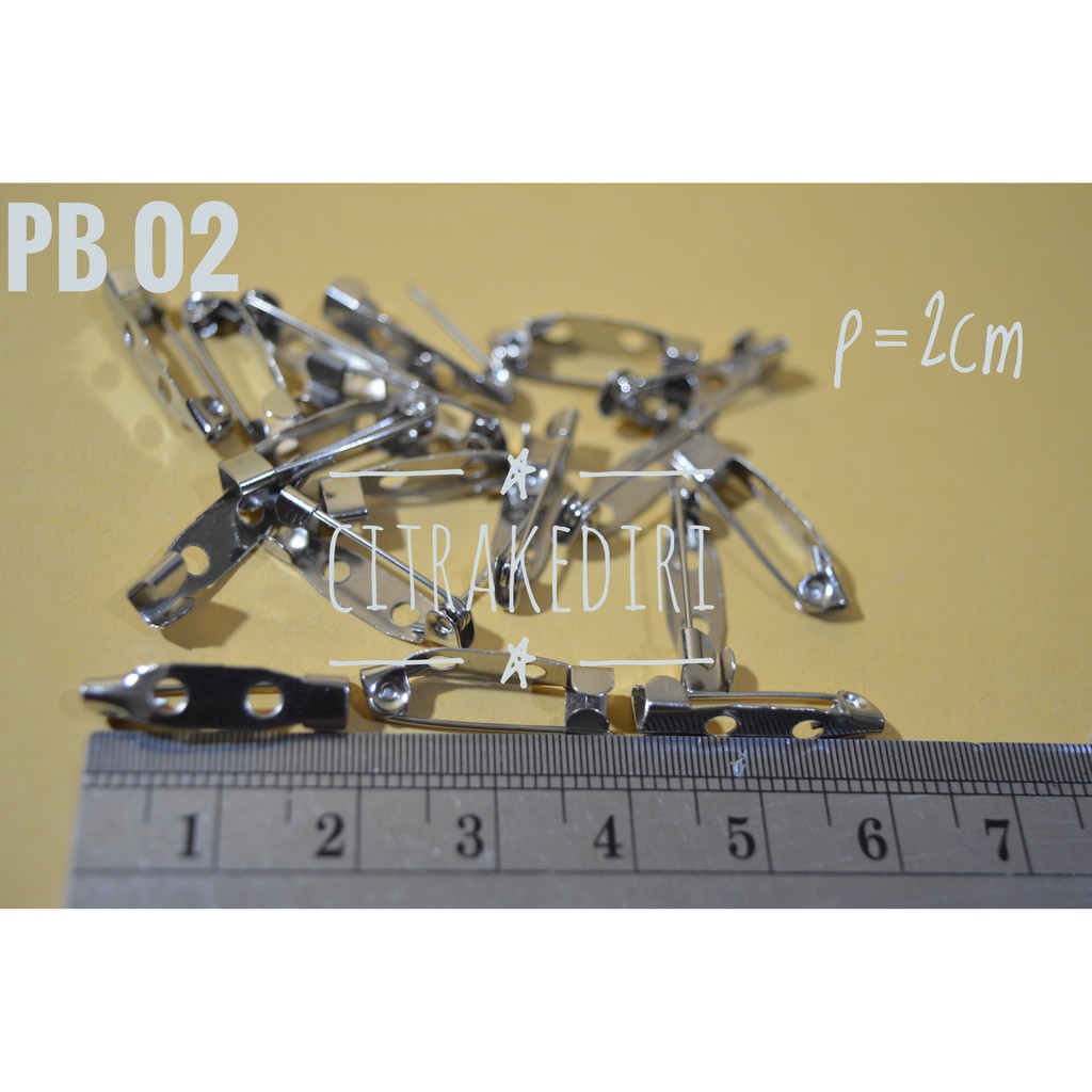Peniti bros 2 cm per lusin