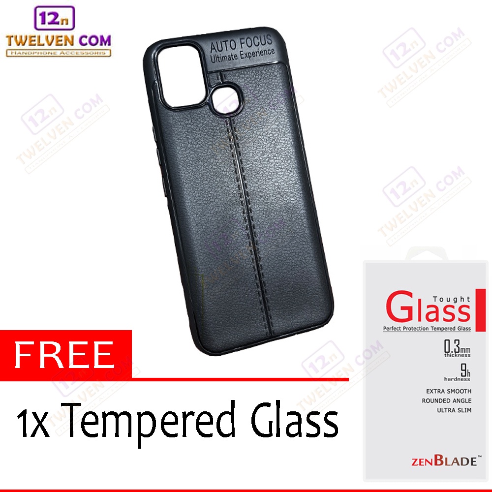 [FLASH SALE] Case Auto Focus Softcase Infinix Smart 5 - Free Tempered Glass