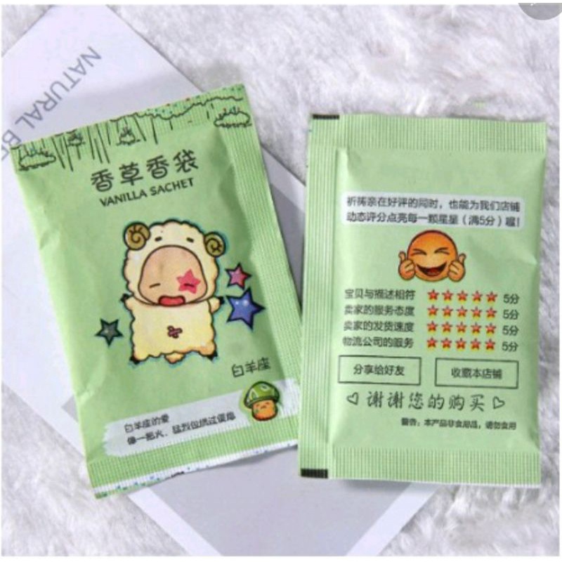 Pengharum ruangam aromatherapy pewangi sachet lemari laci ruangan