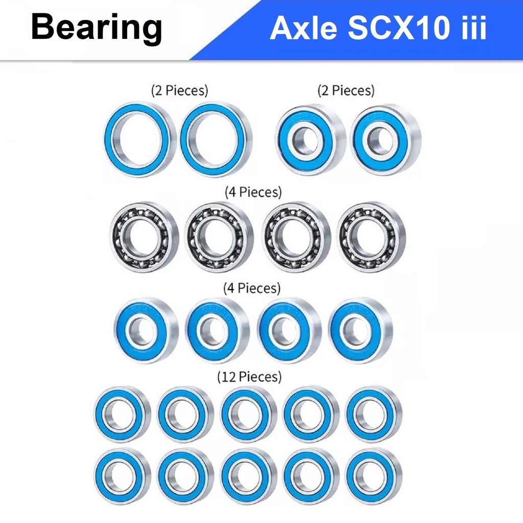 Bearing RC Axle Gardan Axial scx10 iii scx10iii Portal Gladiator / JLU