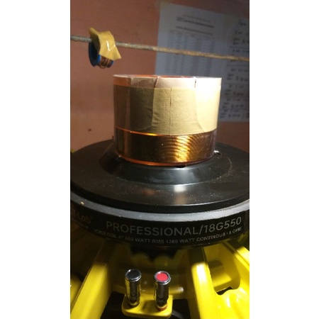 spul GT LAB 18 inch 18G550, 4 inch/mika