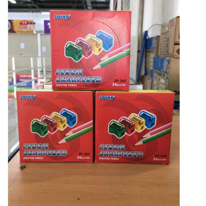 

#PRICEPOOL Rautan/sharpener joyko Sp-362 Roti ( 24 pcs ) ➡️