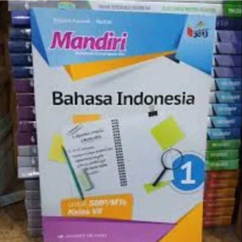 

Mandiri Bahasa Indonesia kelas 1 SMP Revisi Erlangga