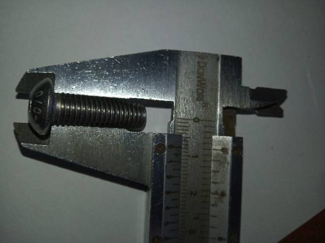 Button L M8 X 25 (2,5cm) stainless 304