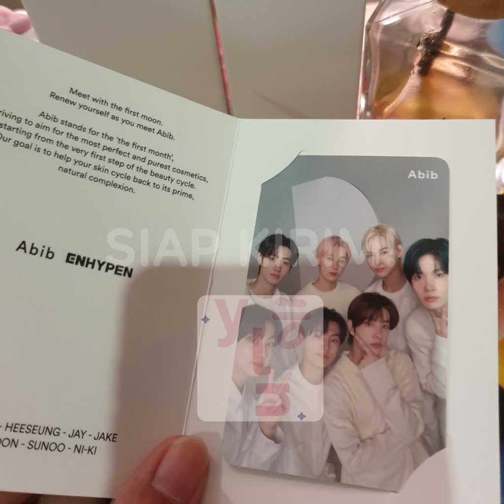 ABIB x Enhypen Official Photocard