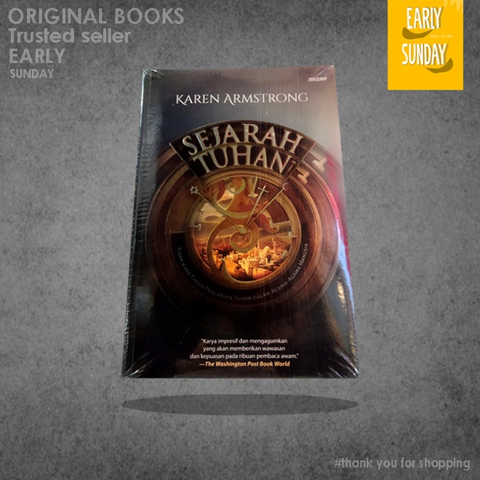 

MUST HAVE!! BUKU SEJARAH TUHAN KAREN ARMSTRONG ORIGINAL TERBARU