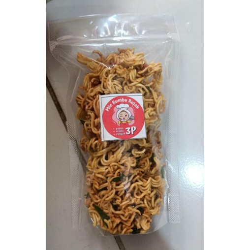 

mie kering bumbu rujak rasa manis pedas asin gurih mantap murah meriah