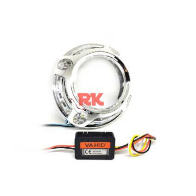 SHROUD PROJECTOR LENSA 3 INCH PANAMERA ANGEL EYE LED