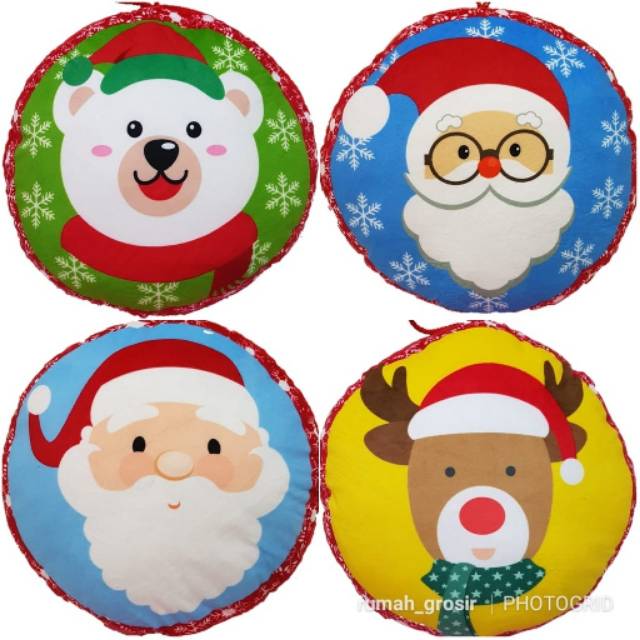 Bantal Boneka  Tema  Natal Christmas Shopee Indonesia