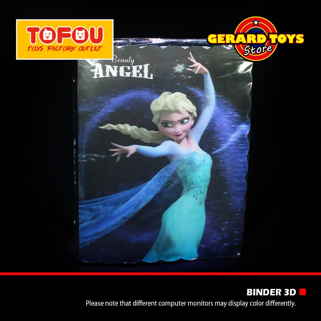 

Buku Binder File Book 3D Elastic Frozen MURAH KEREN