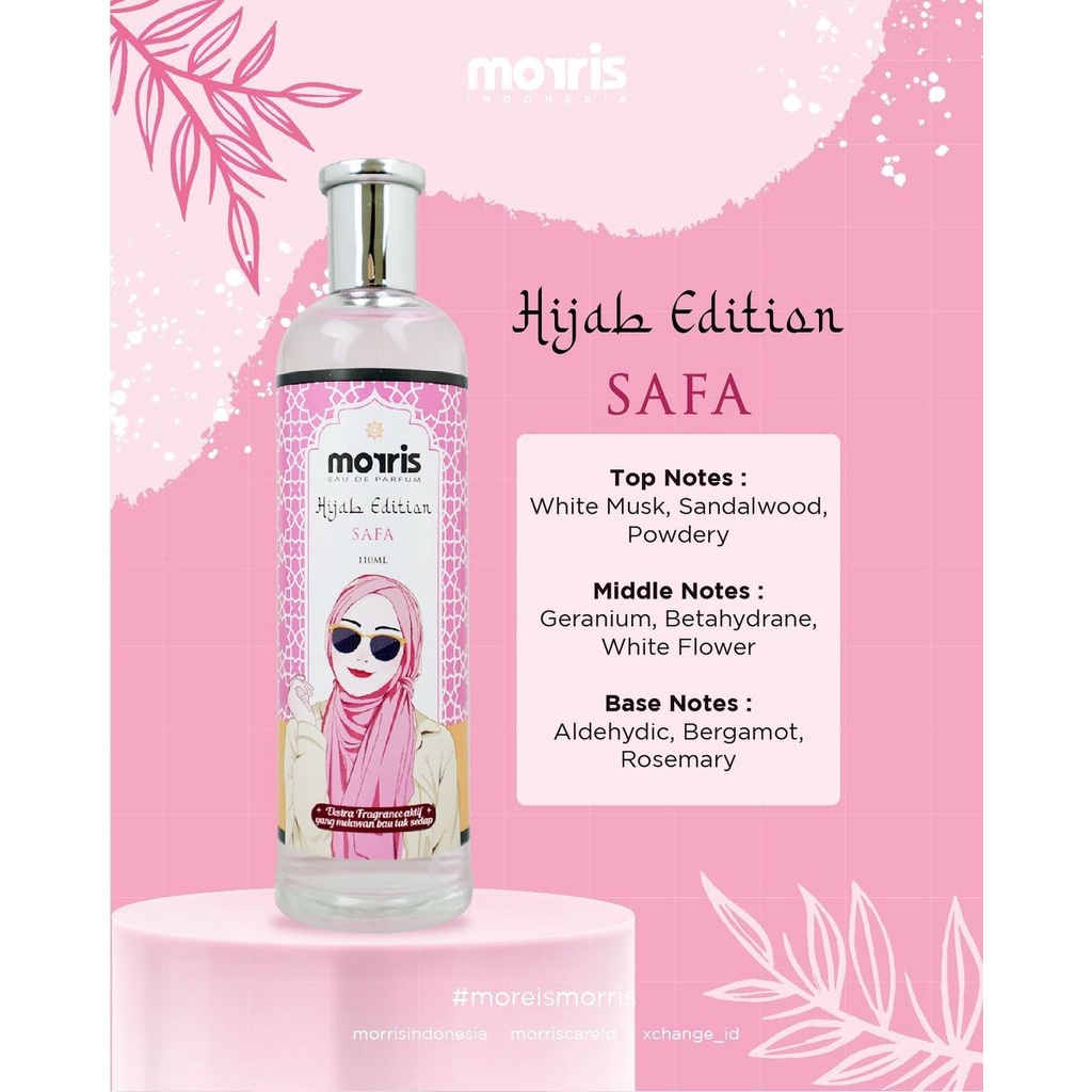 Morris Parfum Hijab Series | Eau De Perfume 110 ml